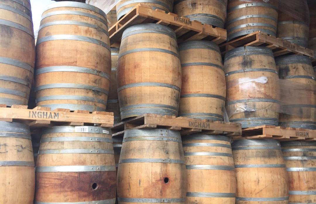 Whole wine Barrels